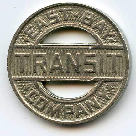 AC Transit token from the early days