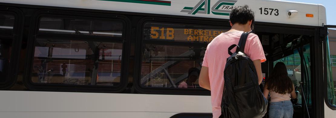 People boarding bus